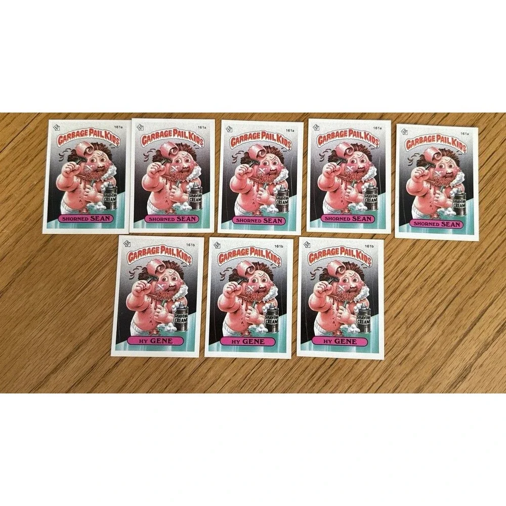 Shorned Sean Hy Gene 1986 Topps Garbage Pail Kids OS4 Bulk Lot 8 Cards